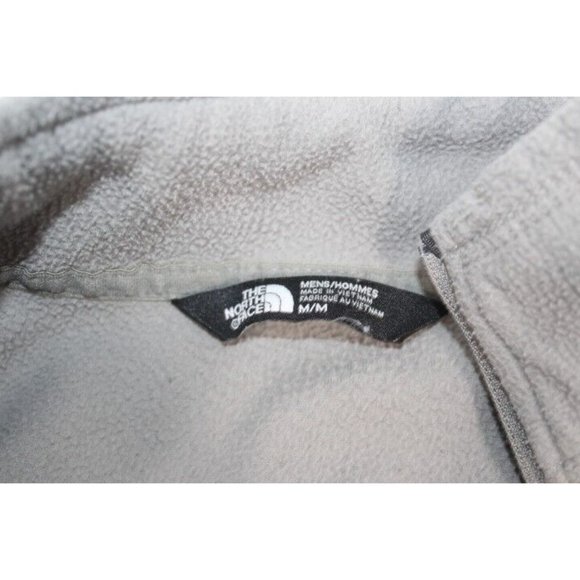 The North Face Light Weight Green Men's Pull Over  1/4 Zip Fleece Jacket M - Picture 7 of 16